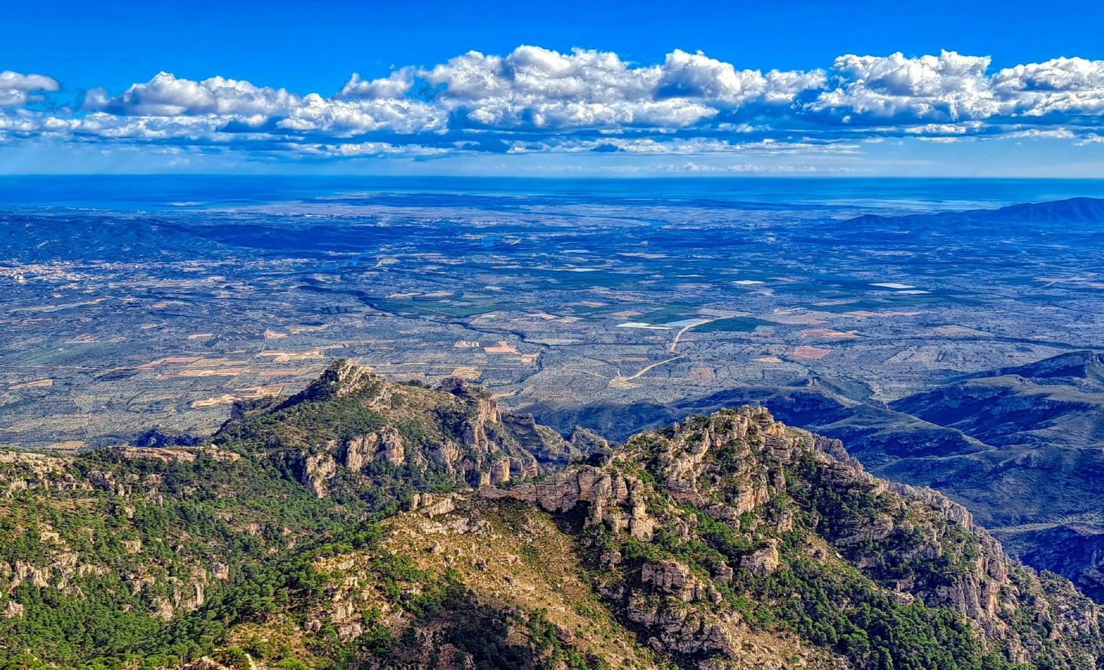 Mountain sky
