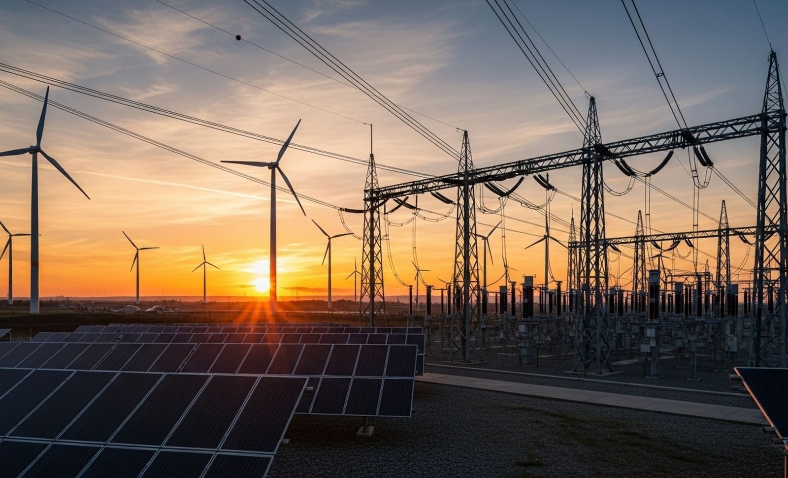 Power sunset